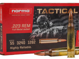 .223 REM – 55 GR – FMJ – NORMA TACTICAL – QTY 30
