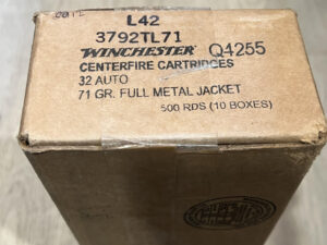 Winchester 32 ACP 500 Round Case