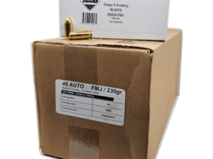 45 Auto – Norma ASO Ammo 230 Grain Full Metal Jacket – 1000 Rounds