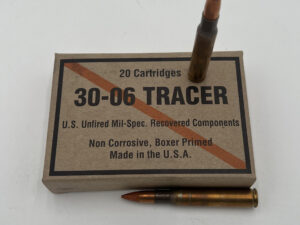 30-06 tracer ammunition 20 rounds
