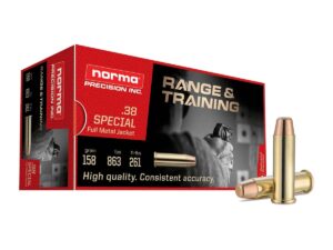 Norma .38 Special FMJ 158 gr 50 QTY