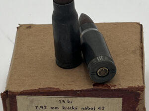 German 7.92x33 Kurz vintage ammuntion