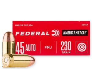 Federal 45 acp 1000 round case 230 grain FMJ