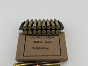 Lake City 5.56x45 62 grain M856 Tracer