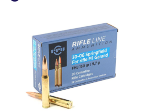 PRVI PARTIZAN PPU .30-06 150GRN FMJ AMMUNITION- 20RD BOX