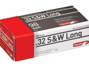 AGUILA 32 S&W LONG 98GR LEAD-RN 50RD