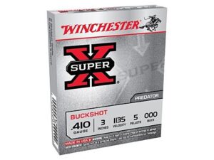 WINCHESTER SUPER-X 410 3" 000 BUCK 5 PELLET 5RD