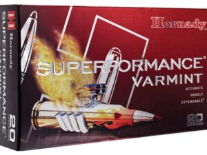 HORNADY SPF VARMINT 204 RUGER 40GR V-MAX 20RD