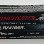 Winchester Ranger 9mm 147 grain JHP T-Series ammo 50 rounds RA9T