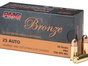 PMC 25 ACP 50GR FMJ-RN 50RD