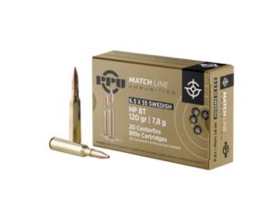Prvi Partizan Ammo 6.5x55 120gr Match HPBT 20rounds per box