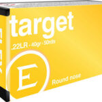 ELEY TARGET 22LR 40GR. ROUND NOSE 50RD BOX (lot #3124-30077) Free shipping on orders over $250
