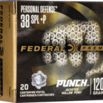 FEDERAL PUNCH 38 SPECIAL 120GR JHP 20RD