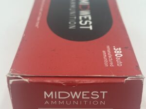 .380 auto Midwest Ammo 100 grain RN Remanufactured (free shipping over $250)