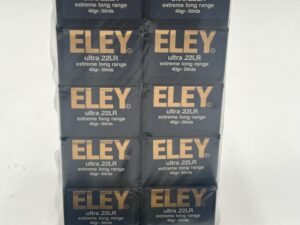 ELEY ULTRA EXTREME LONG RANGE 22LR 40GR RN 500RD BRICK (50RDX10) Free shipping over $250